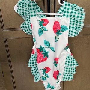 Strawberry romper